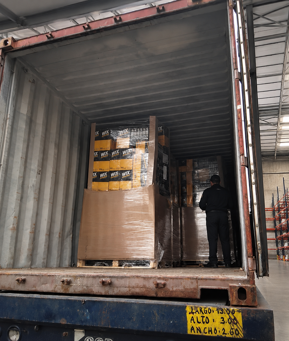 Almacén centralizado de filtros DIROGSA